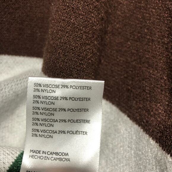 Anthropologie Maeve Carys Mockneck Sweater Multicolor Size M - Picture 4 of 6